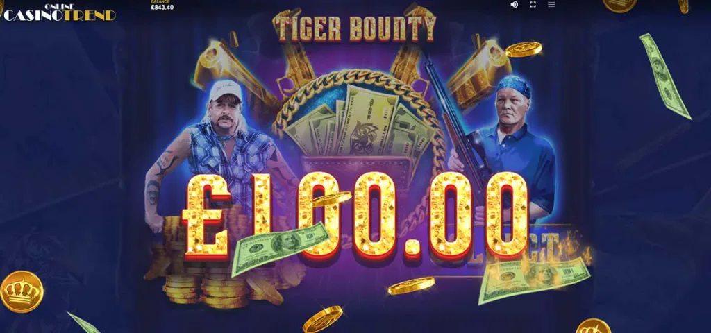 tiger bounty bonus